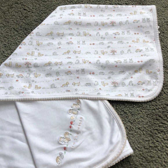 Fox and Bunny Baby blanket - Picture 1 of 13
